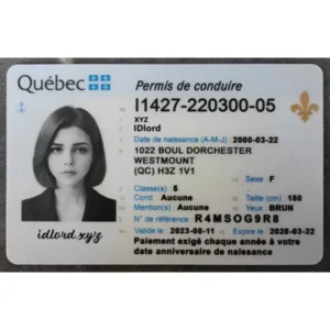 Quebec (QC) Fake ID