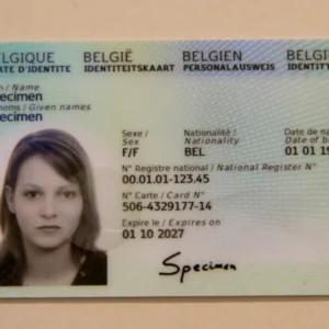 Belgium Fake ID