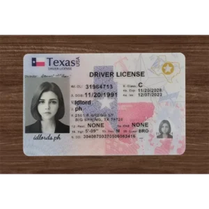 Texas (TX) Fake ID (2025 version)